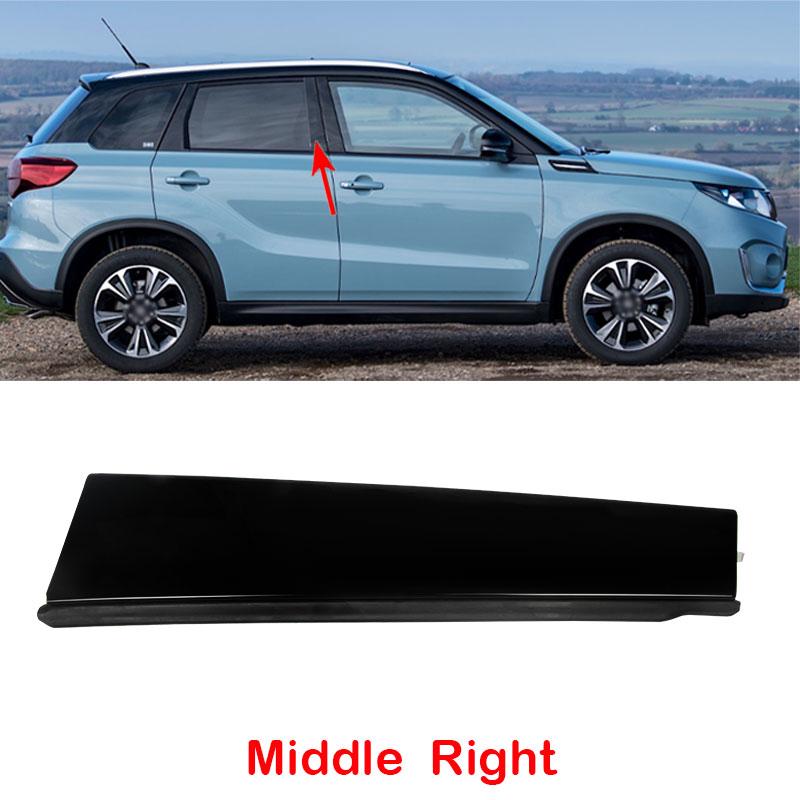 Для аксессуаров Suzuki Vitara 2016 2017 2018 2019 2020 Автозапчасти Декоративная накладка на стойку передней двери задней двери Наружная декоративная накладка