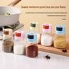 Press-Type Salt Control Kitchen Seasoning Set - Condiment Jars for Household Use