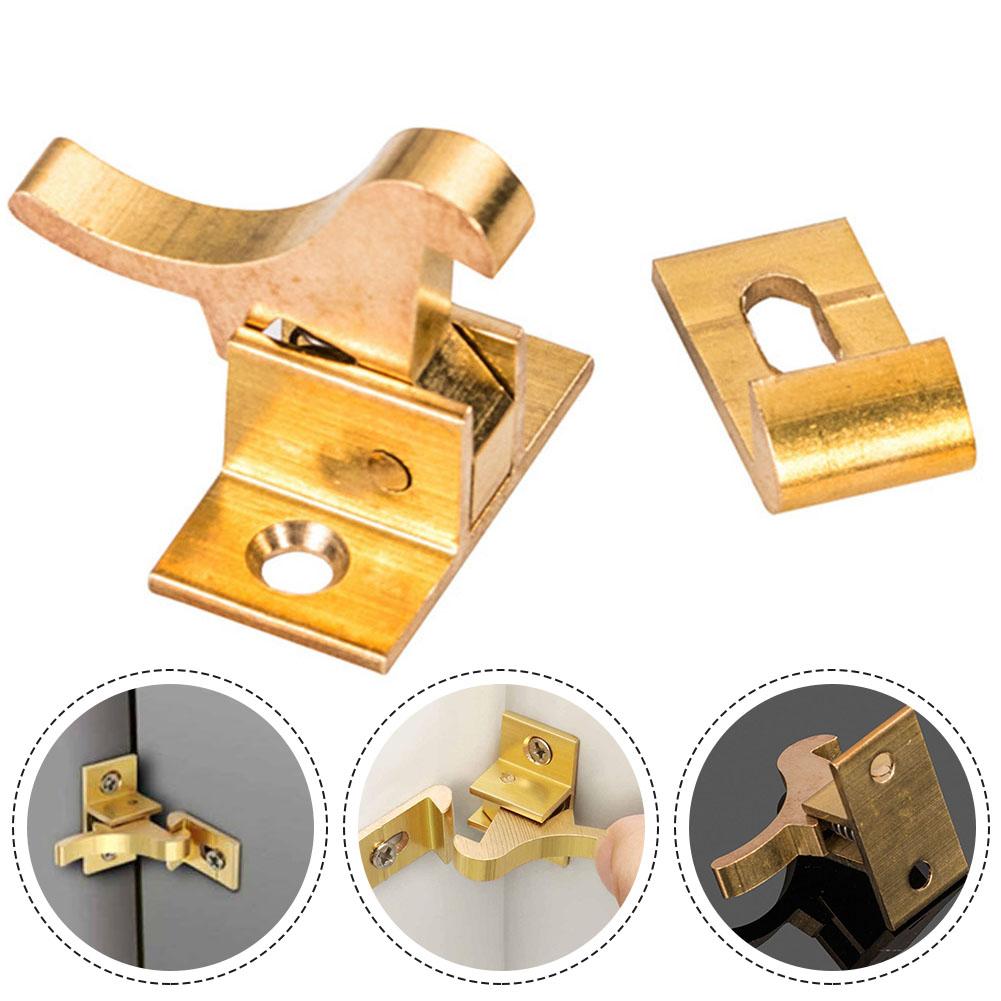 Абсолютно новые высококачественные практичные аксессуары для замков 1 шт. золотая пряжка для птиц 28*15*15 мм латунная автоматическая дверная пряжка