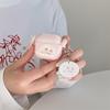 Милый розовый чехол-медведь в горошек для наушников Airpods Pro 1, беспроводной чехол Bluetooth для Apple 1-го поколения