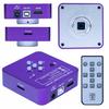 Rosfix Микроскопический набор 3-в-1 – Камера 51 Мп с HDMI и USB | Объектив 100x | Алюминиевая платформа 50 мм и 40 мм