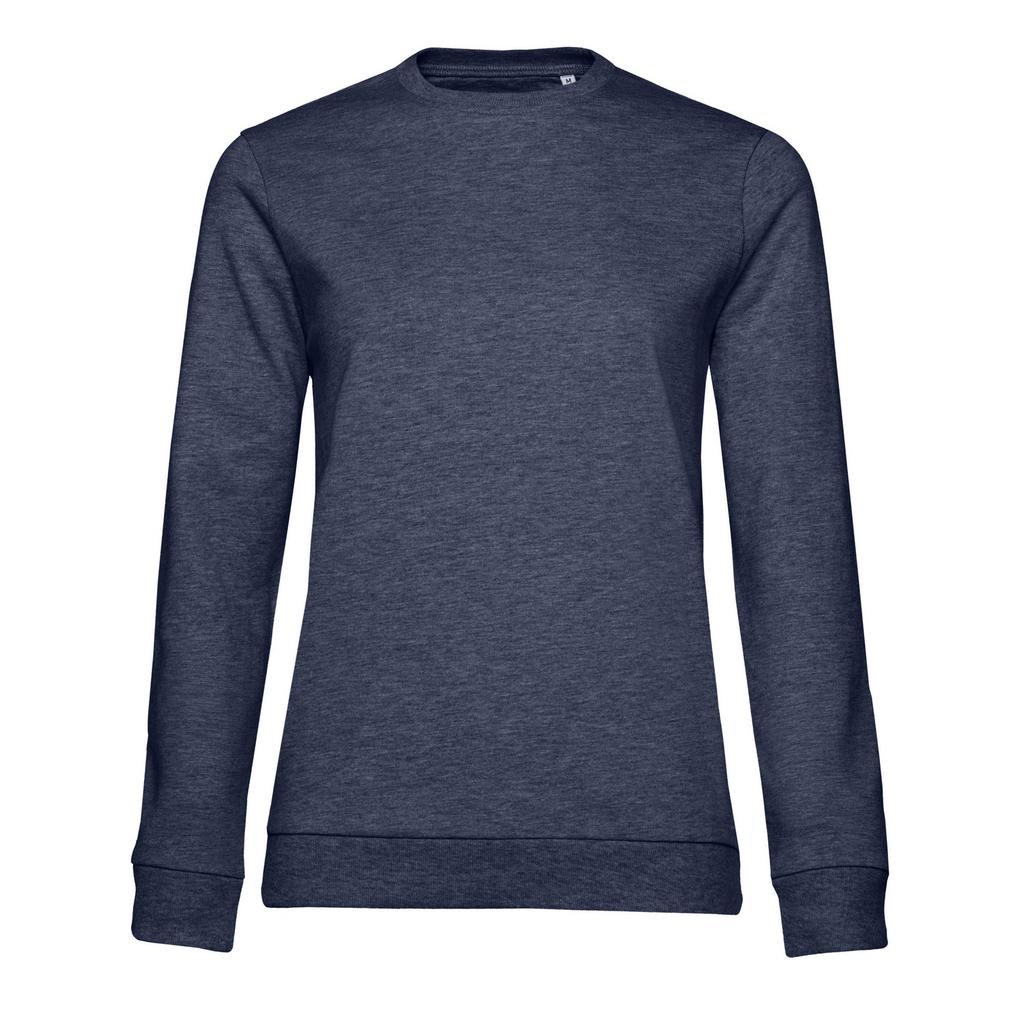 B&C Womens/Ladies Heather Set-in Sweatshirt
