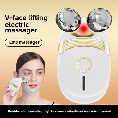 Микротоковые косметические приборы Прибор для похудения лица Восстановление кожи и опреснение Роликовый массажер для носовых складок
