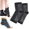 Foot Angel Anti Fatigue Compression Foot Sleeve Ankle Support Running Cycle Basketball Sports Socks Outdoor Men Ankle Brace Sock