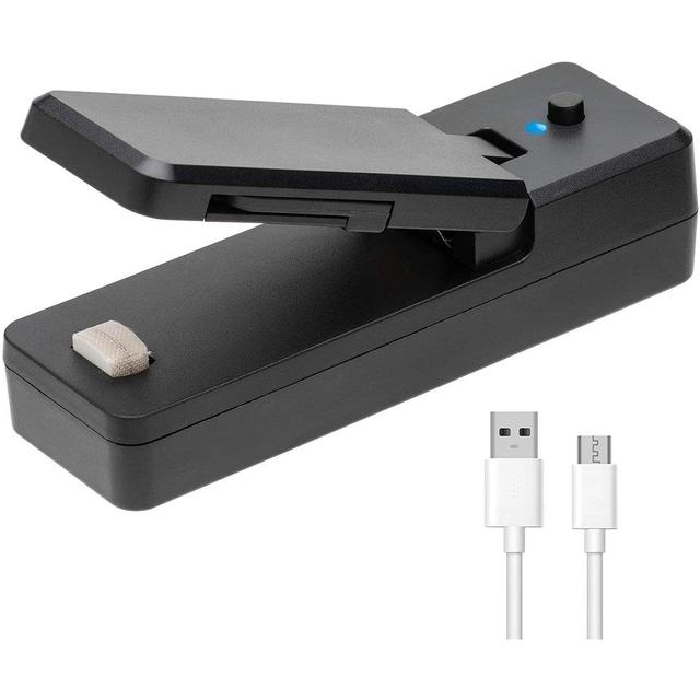 USB мини-запайщик пакетов 2-в-1, аккумуляторные термосварочные аппараты, перезаряжаемые портативные вакуумные термосварочные аппараты, резак для пластиковых пакетов для хранения продуктов питания