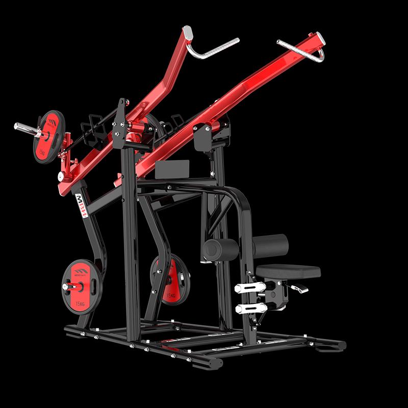Wide Angle High Pull Strength Training Machine