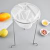Jam Strainer Sieve Stand Kit Stainless Steel Reusable Kitchen Sieve Stand For Straining Jam Juice Coffee Yogurt Cheese Nut Milk