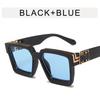 Модные дизайнерские солнцезащитные очки Мужские Женские Квадратной формы Стильные солнцезащитные очки для Мужчин Женщин Европейские Американские Женские Солнцезащитные очки