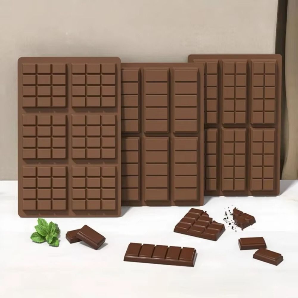 2 шт. Глубокая форма для шоколада с антипригарным покрытием, разрывающиеся формы для конфет, прочная белковая форма для закусок своими руками