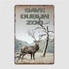 Save Dublin Zoo Design Metal Plaque Poster Wall Cave Party Plaques Customize Tin Sign Poster