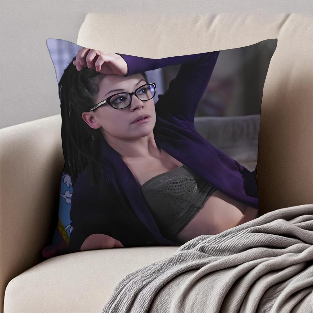 CCosima Niehaus Cushion Cover Pillowcase Antidustmite Invisible Zipper Short Plush Sofa Cushion