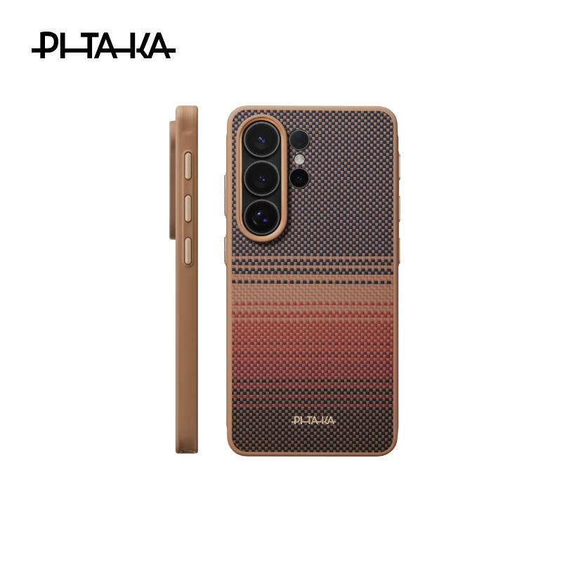 PITAKA Противоударный чехол для Samsung S26 Ultra Задняя крышка из углеродного волокна Чехол для SAMSUNG S26 ULTRA