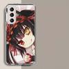 Чехол для телефона Date A Live Токисаки Куруми Для Samsung A16 A26 A36 A56 A17 A15 A25 A35 A55 A14 A24 A34 A54 A04S A05S Galaxy Note 20