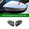 For Volkswagen VW Passat CC 2011-2017 Carbon Fiber Car Side Rearview Mirror Cover Trim,chrome Silver Turn Signal Mirror