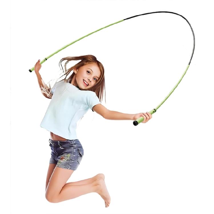 Childrens Jump Rope Fitness Skipping Rope with Adjustable Length and Nonslip Handle, Exercise Training Skipping Rope