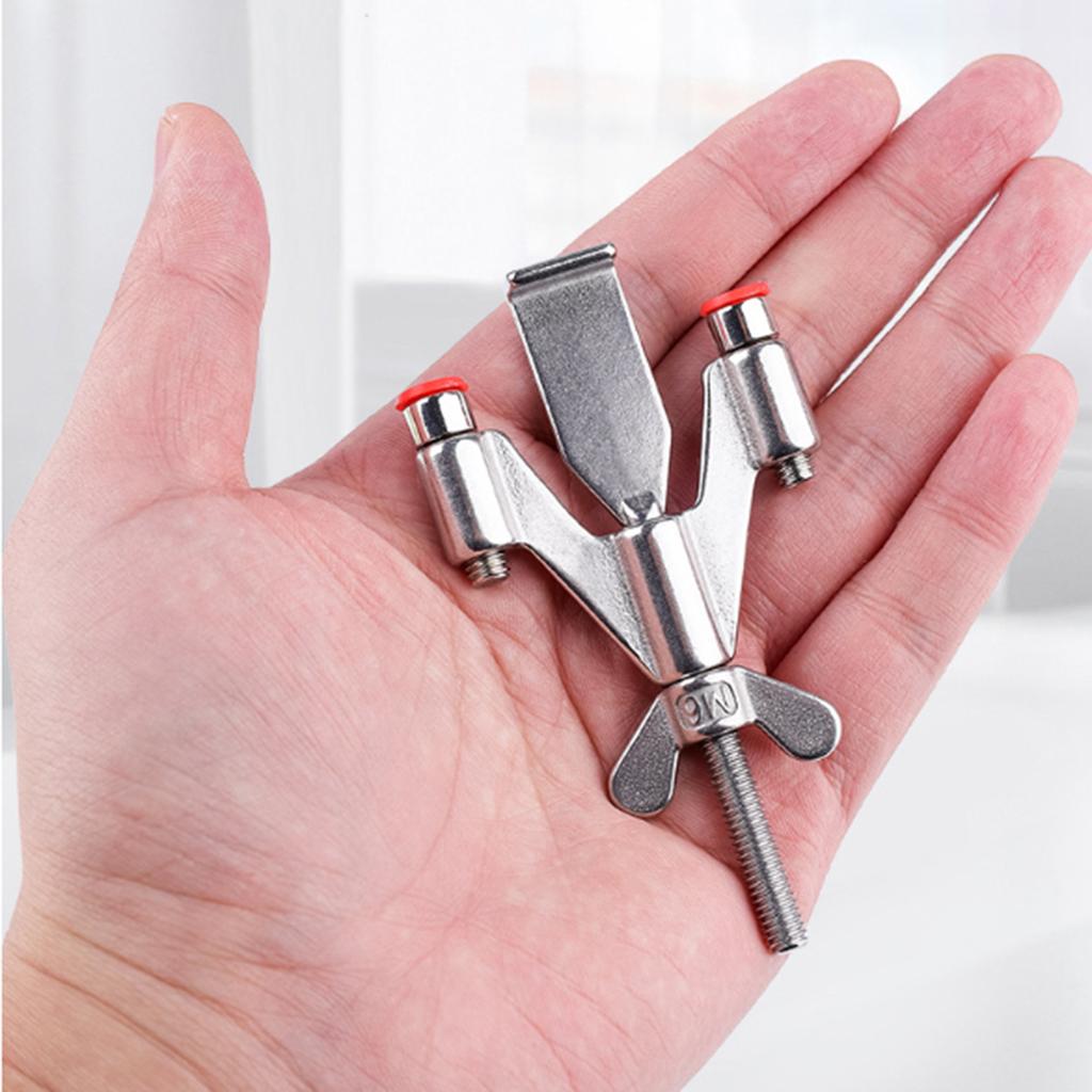 Дорожные блокираторы из нержавеющей стали для временной блокировки дверей, дверные замки, устройство, идеально подходящее для путешествий, отеля, дома