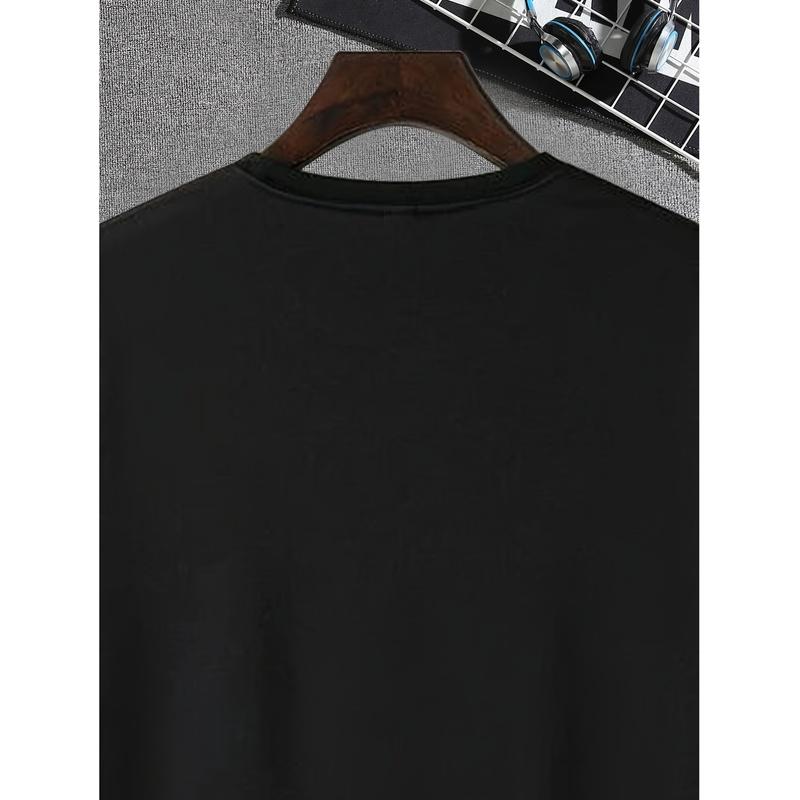 Groomsmen Bachelor Party Gift Men's Back Print T-Shirt - Perfect Gift