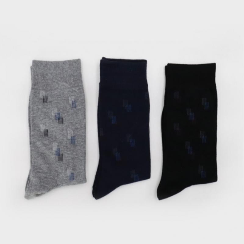 Носки мужские DaiSo S Formal SockS в квадратную клетку