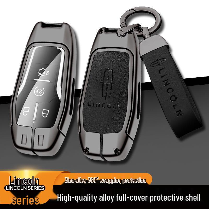 Высококачественный металлический корпус ключа для Lincoln MKZ, MKC, MKX (Старая модель)