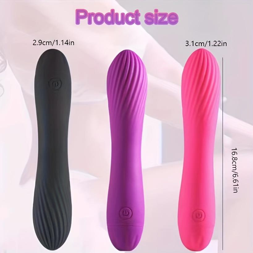 Female Adult AV Vibrator Female Flirting Masturbator USB Powered with 10 Vibration Modes Quiet Cordless Massager G-Spot Stimulation Couple Sex