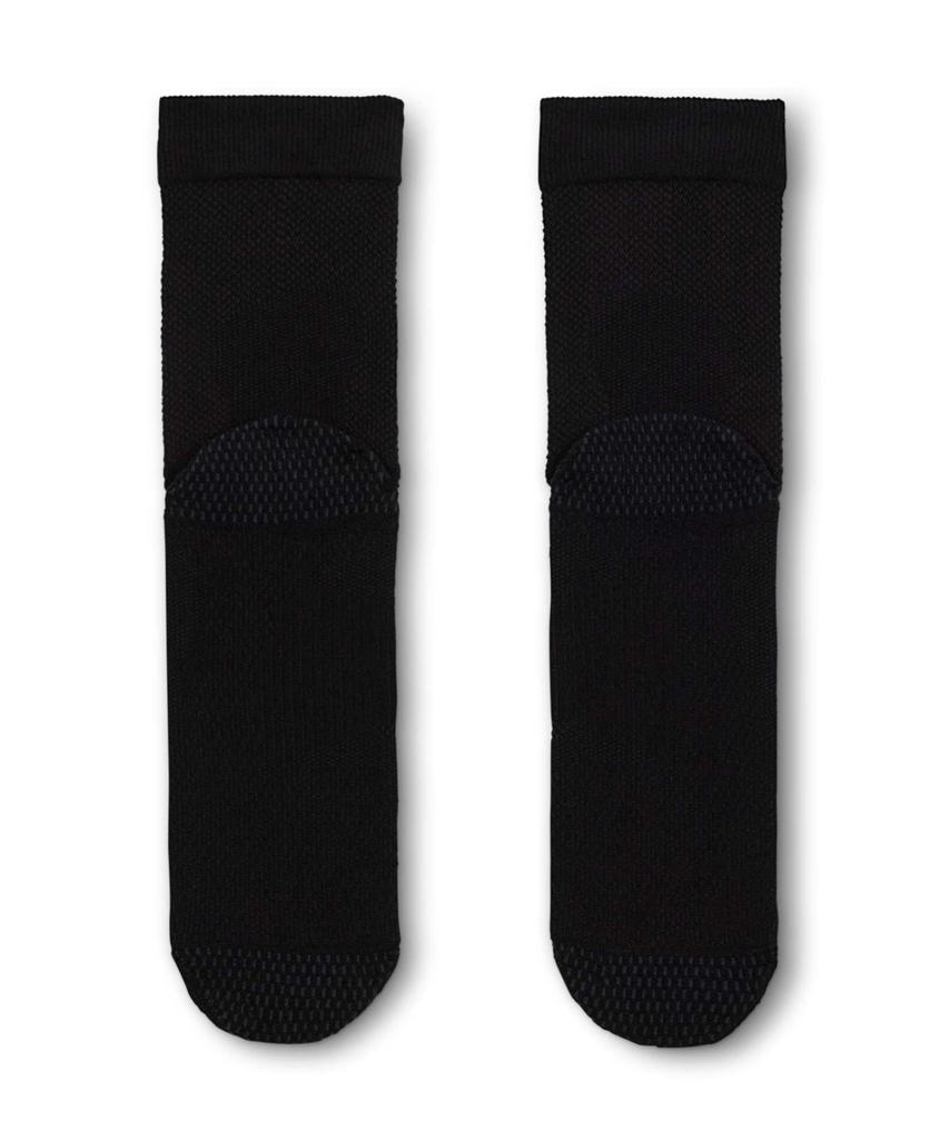 NIKE Running Lightweight Micro Crew Socks (1 Pair) - Black:Pure Platinum:Dark Smoke Grey:Smoke Grey / Ib6114-010