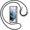 Case - BOOLING - for Samsung S21 Plus - Flexible - Anti-Scratch - Black Necklace Cord