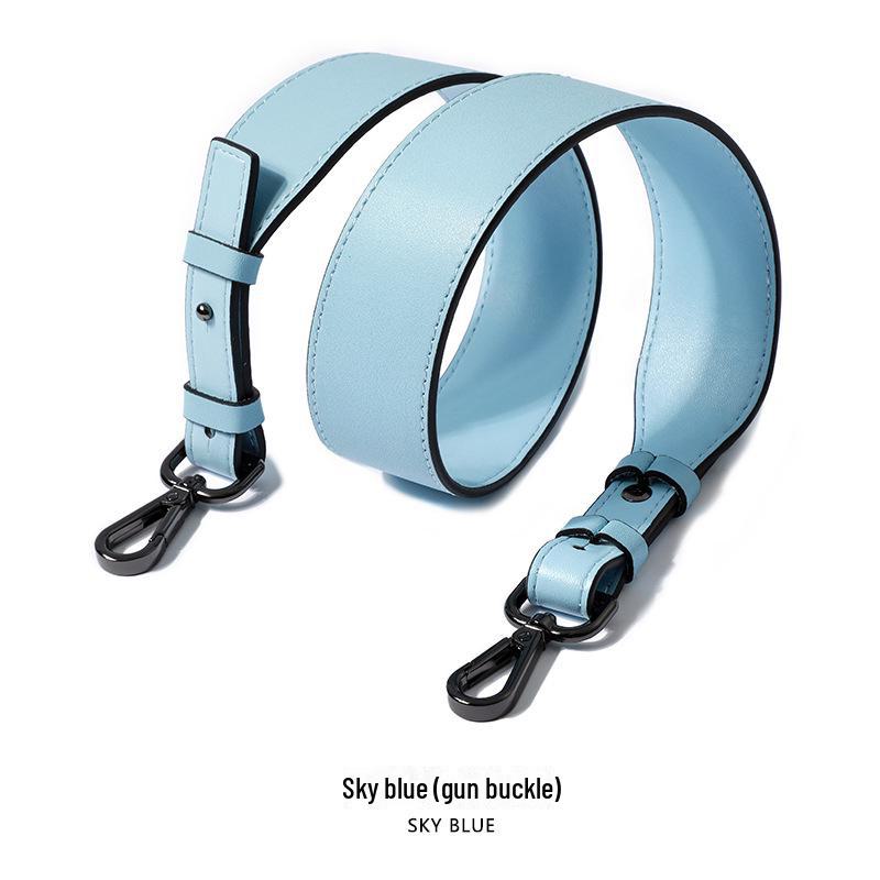 Lychee Pattern Cowhide Bag Replacement Strap - Single, Long, Versatile, Wide Shoulder Style