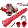 Multifunctional Faucet Sink Installer Multi-purpose Toilet Bowl Plumber Basin Wrench Spanner