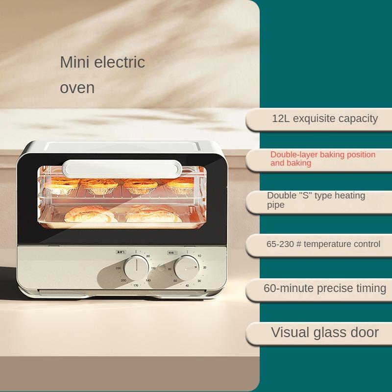 220V Household Electric Oven Kitchen Steaming and Baking All-in-one Machine Bread Pizza Cake Baking Machine