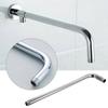G1/2 Fixed Shower Arm 30/40cm Shower Head Bars Rain Shower Head Extension  Bathroom Hardware
