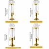 with Icicles Beer Dispenser Dual-Head Faucet Beverage Machine Creative Drink Holder  Hotel Use