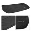 For Tesla Model Y Mats Plain TPE Trunk Frunk Liners Cargo Lower Compartment Boot Carpet & Seat Back Protector Dirtyproof Cover