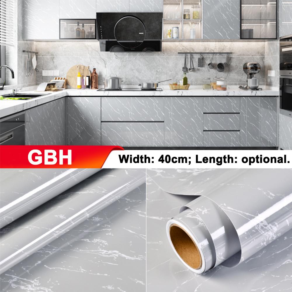 29 Styles Marble Wallpaper Home Decor Films PVC Waterproof Stickers Self-adhesive Doors Cabinet Modern Furnitures Wall Decoration