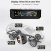 Солнечная беспроводная TPMS высокоточная беспроводная система контроля давления в шинах с внешним/внутренним датчиком сигнализации давления в шинах