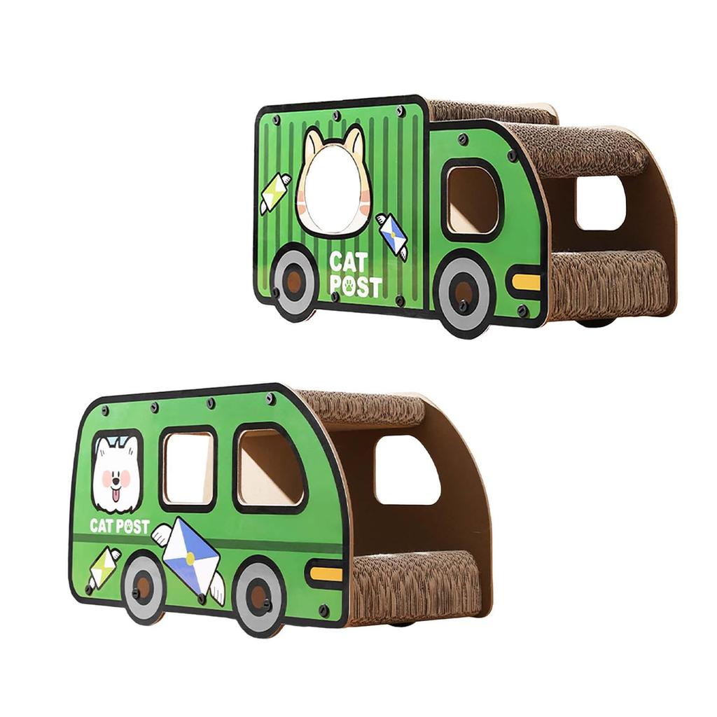 Когтеточка для кошки в грузовике, кошачья доска для кошек в помещении, кошачьи принадлежности для домашних животных, игрушка для котенка
