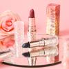 Shimmering Lipstick Long-Lasting Waterproof Lipstick Smooth Texture Full Coverage Glitter Lipstick Available In Black Golden Red Pink Lip Makeup