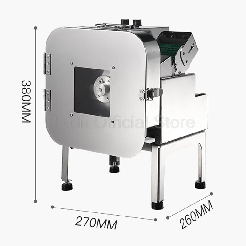 200-240W Commercial Vegetable Dicer 150-200KG/H Electric Slicer Stainless Steel Food Processor For Catering Business Food Prep