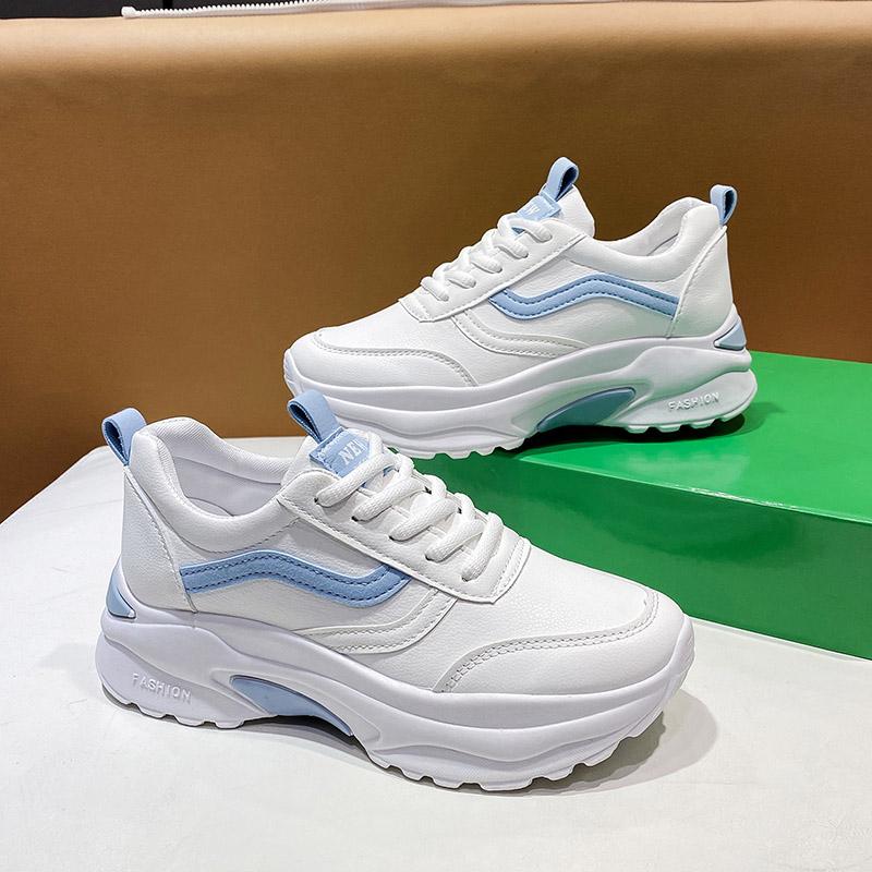 Новые модные кроссовки женские простые дышащие сетчатые туфли на плоской подошве для ходьбы кроссовки женские вулканизированные туфли для спортзала белая женская обувь