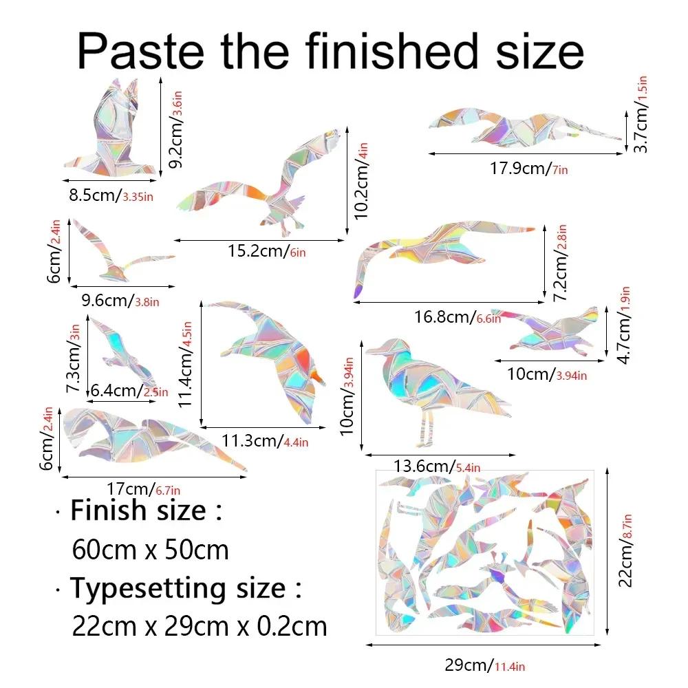 ПВХ кошка бабочка призрак призма стекло радуга ловец солнца наклейки на окна настенные наклейки для дома спальня украшения самоклеящаяся наклейка
