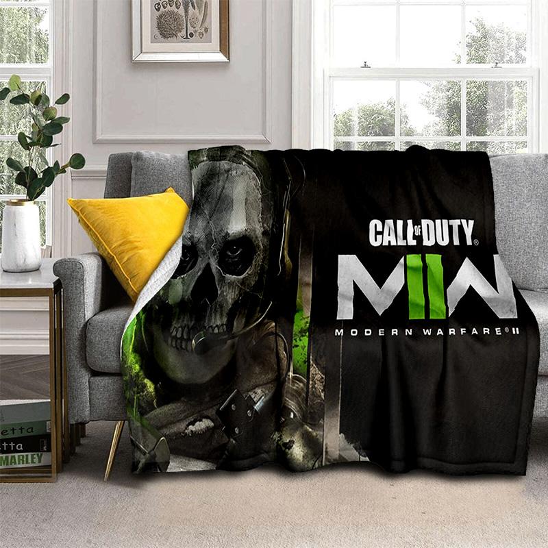 3D Call of Duty, Игра COD, Плед для Геймера HD, Мягкий Плед для Дома Спальни Кровати Дивана Пикника Путешествия Офиса Покрывало Дети