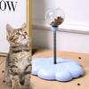 PP Игрушка-колесо для кошек с пружиной, саморазвлекательные игрушки, новый загружаемый диспенсер для корма для котят и кошек