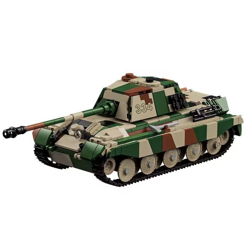 Военный MOC Армия Основной Боевой Танк Бронированная Машина Истребитель Фигурки Солдат Набор Строительных Блоков Кирпичи Игрушки