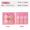 36/30/24/15/8 Grids Double-Side Underwear Socks Bra Organizer Multifunctional Washable HangingMesh Bag Clothes Divider Case