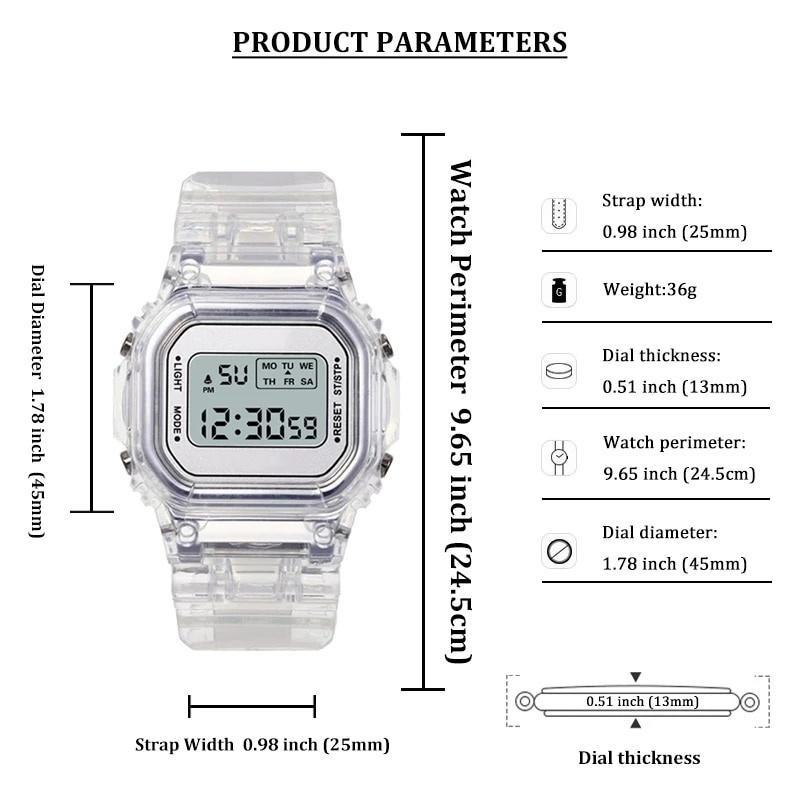 Women's Digital Watch / LED Waterproof Sports Watch