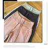 Женские черные спортивные брюки-клеш от колена, с высокой талией, стройнящие, подчеркивающие фигуру, с начесом, Коллекция Осень/Зима 2025