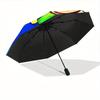 1pc Mario Automatic Umbrella with Folding feature - Compact Travel Umbrella, Perfect Gift for Birthday, Christmas, 040