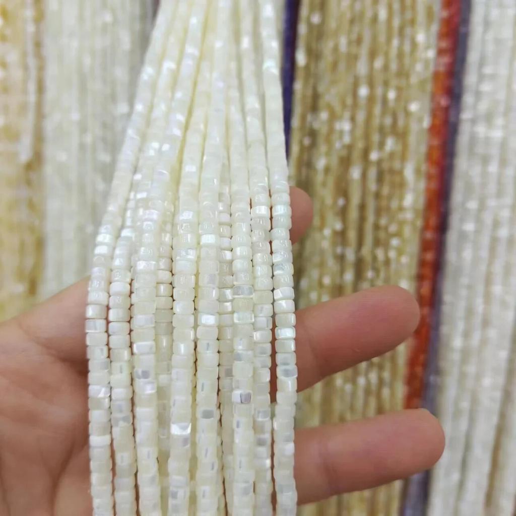 2*4 мм натуральные бусины из ракушки, подковы, материалы для самостоятельного изготовления ювелирных изделий для ожерелий, браслетов