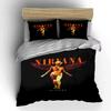 Nirvana In Utero Angel Black Bedding Set Bedding set (1 duvet cover, 2 pillowcases, duvet not included)