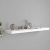 VidaXL Floating Wall Shelf White 90x23.5x3.8 Cm MDF