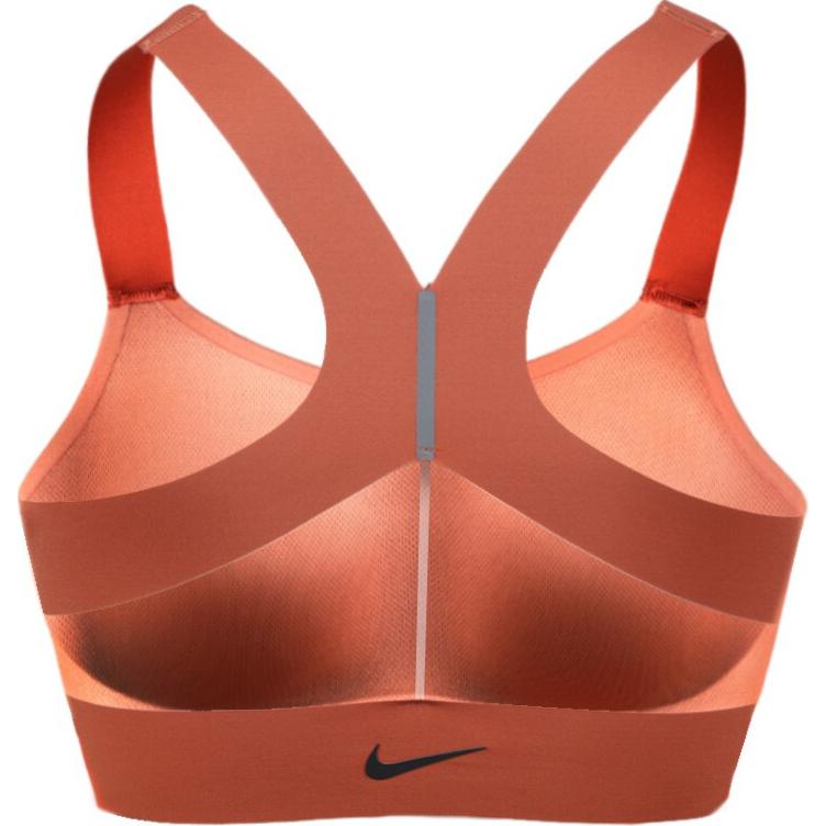 Nike Спортивный фитнес-тренинг полный охват дышащий бюстгальтер женское нижнее белье розовый AT3477-605